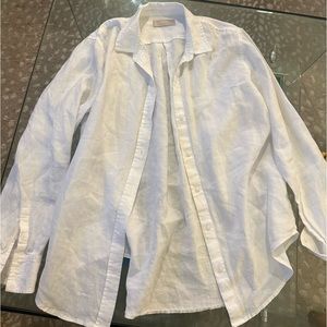 Linen Button Down